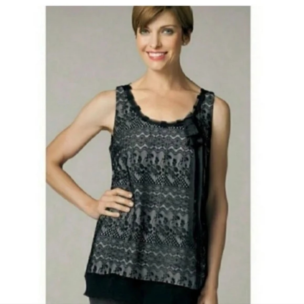 CAbi Style # 552 Emily Lace Top